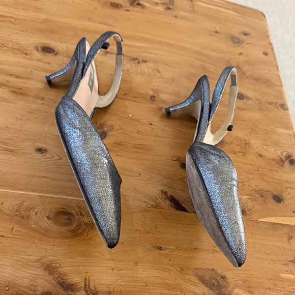 SJP by Sarah Jessica Parker Metallic Heels size 38 - Picture 3 of 5